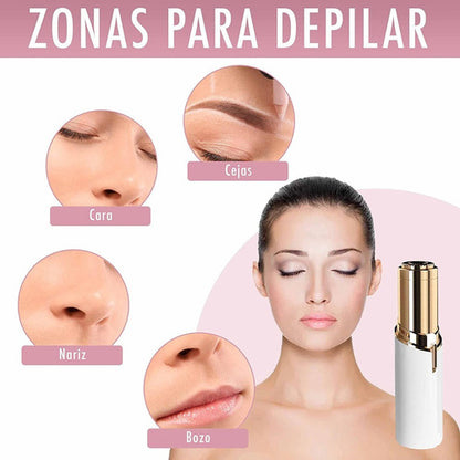 Depiladora De Vello Facial Para Mujer Recargable Usb Color B