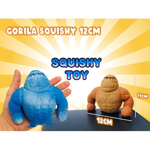 Squishy Juguete Antiestrés Gorila Colores Tiktok 12cm