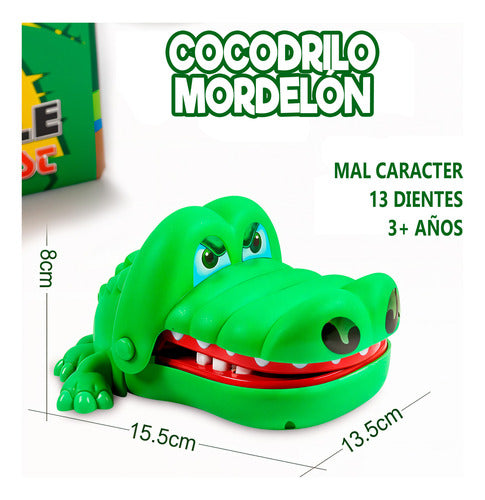 Juguete Cocodrilo Dentista Mordedor