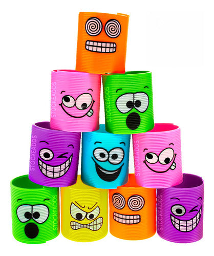 Pack 30 Resortes 3.5 Cm - Juguete Sorpresa Cumpleaños