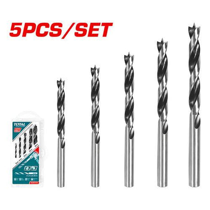 Set Juego De Brocas Para Madera 5 Piezas Total