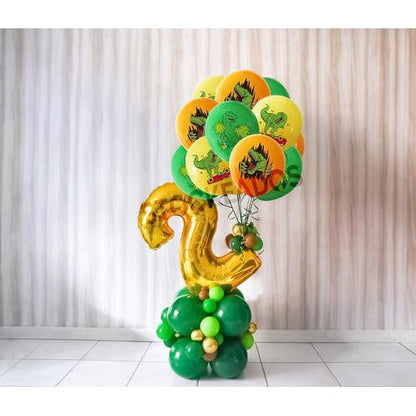 Pack 6 Globos Dinosaurios Grandes Cumpleaños