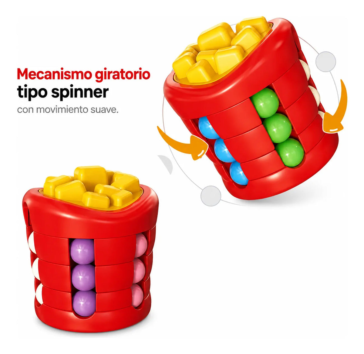 Juguete Sensorial Papas Fritas Spinner Puzzle Antiestres Papas Fritas