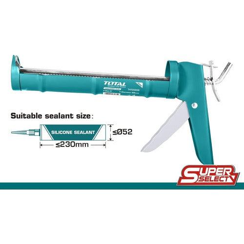 Pistola Calafatera 9 Pulgadas 23cm Para Silicona Total