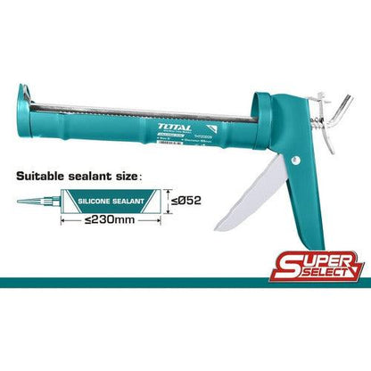 Pistola Calafatera 9 Pulgadas 23cm Para Silicona Total