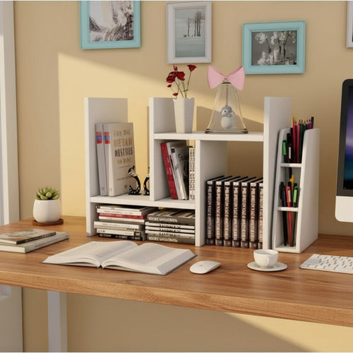 Estante Mueble Organizador Libros Dormitorio Mesa Escritorio