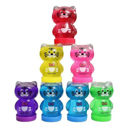 Pack 24 Slime Diseño Tigre Colores Surtidos Juguete Niños