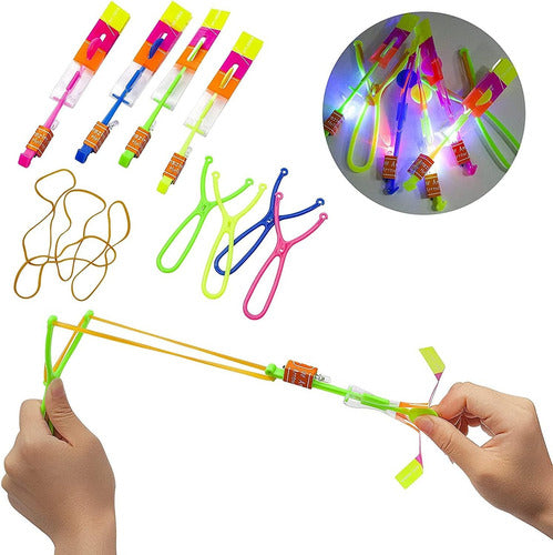 Pack 24 Voladores con Luz LED – Juguetes Sorpresa para Cumpleaños