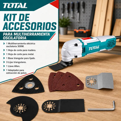 Multiherramienta Oscilante Total TS3006 300W 220V