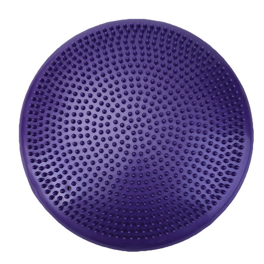 Cojin Yoga Sensorial Propioceptivo Tea Color Morado + Inflador