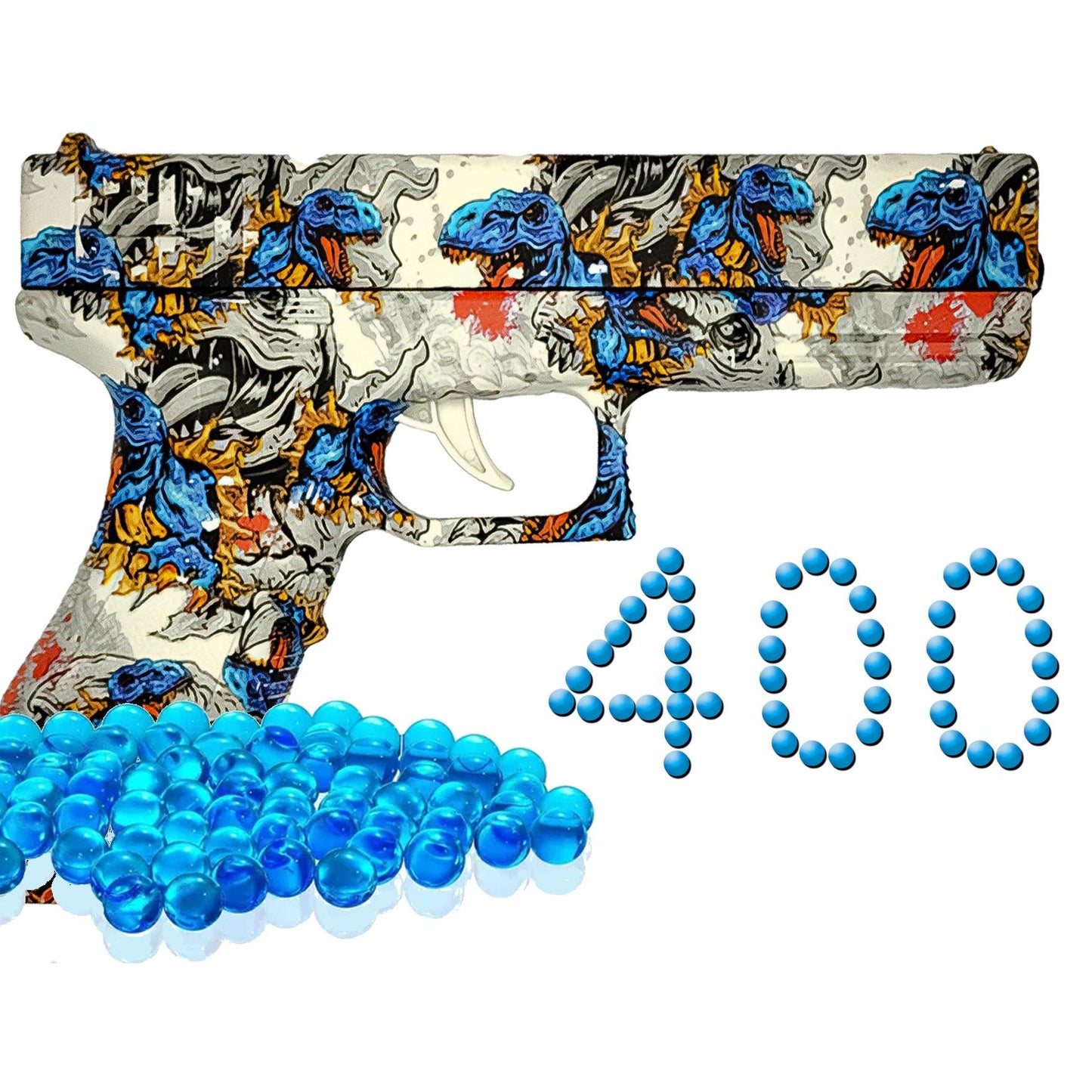 Pistola Glock De Juguete Hidrogel Más Balas Hidrogel