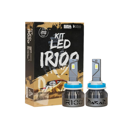 Kit Luces Led Ir100 Dakar H1 H4 H7 H11 9005 9006 45000lm 55w