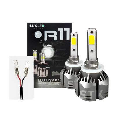 Kit Turbo Led R11 H1 H3 H4 H7 H11 H13 H27 9005 9006 24000lm
