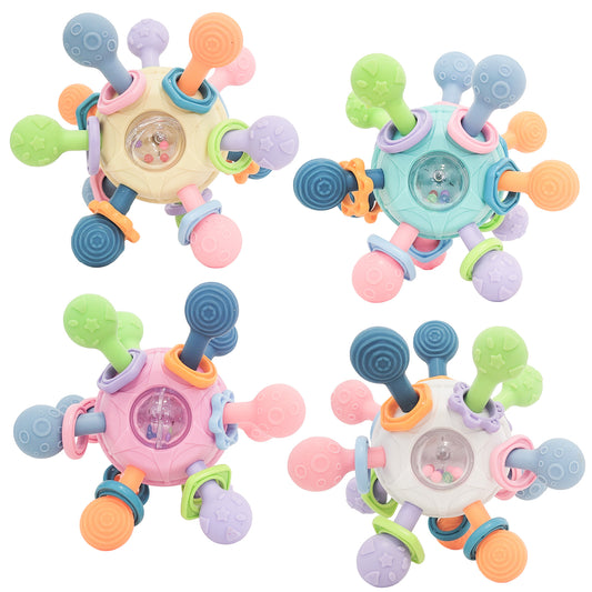 Juguete Sonajero Sensorial Para Guagua Bebe Montessori