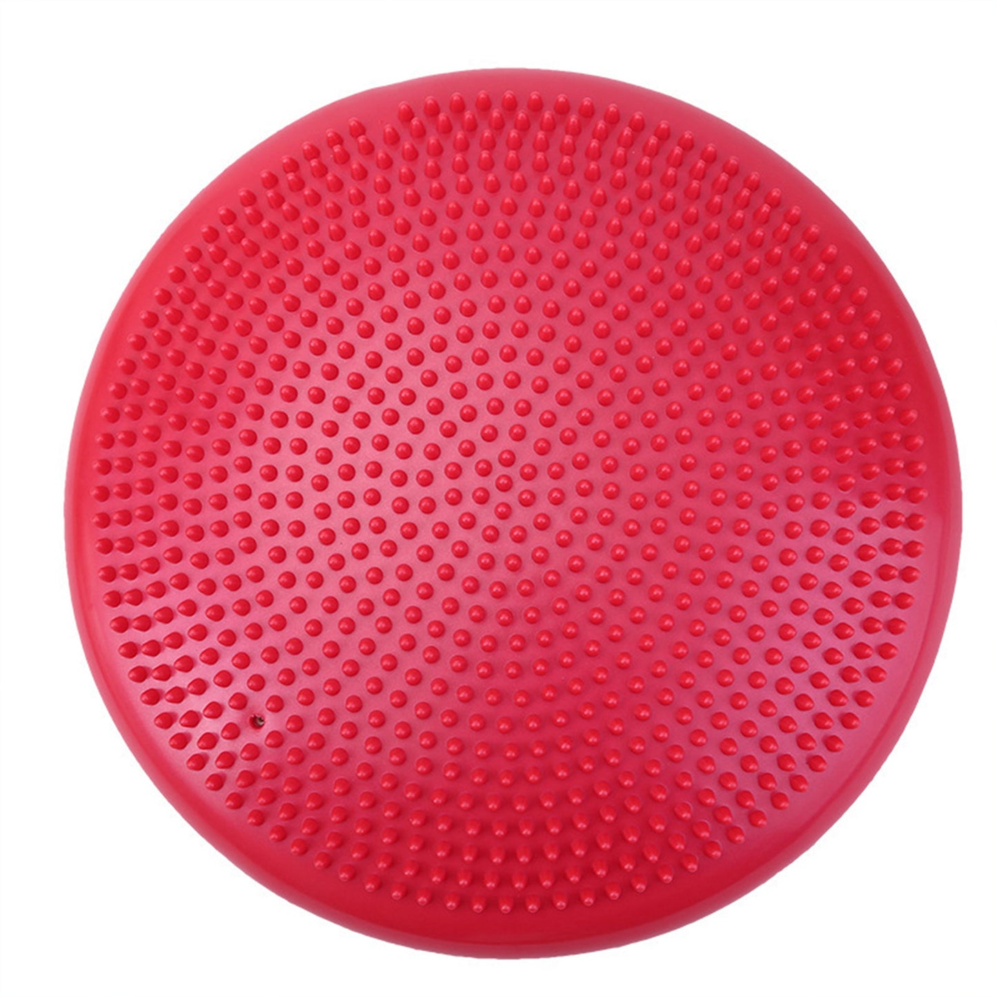 Cojin Yoga Sensorial Propioceptivo Tea Color Rojo + Inflador
