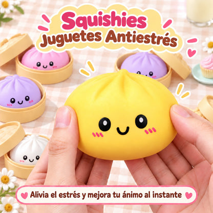 Squishy Juguete Viral Antiestres Espuma Color Liso Sorpresa Aleatorio